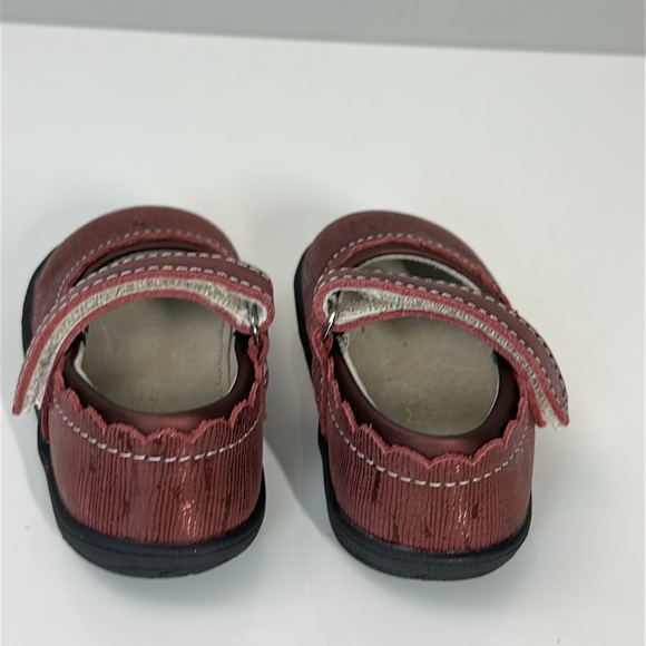 See Kai Run Burgundy Jane ll Dress Shoes Size 5 - Picture 7 of 16